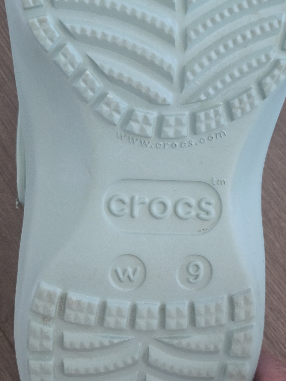 Crocs Women's Classic Platform Clog Light Aquamarine Pastel Teal S 9 Comfort - Picture 11 of 11